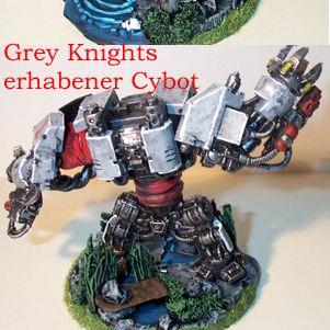 Grey Knights erhabener Cybot by DeathChild