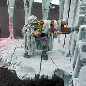 Catachan Sniper - Snow Theme by thehelpermonkey123