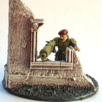 droptrooper with Vickers HMG front by Darghan