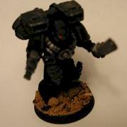 Dark Angels Assault Marine by Eronarn