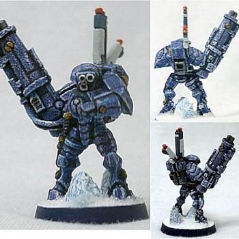 TAU Stealth Suit Commander by Capt Stewart
