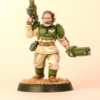 New Cadian Shock Troop Sargeant by WolfKeeper