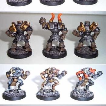 Chaos Blood Bowl Team by Aulbath