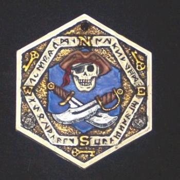 Pirate Pendant for TheBigBlueTrunk.com by Leviticus