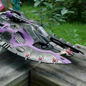 ELDAR WAVE SERPENT WITH BRIGHT LANCES by Wraithlord40k