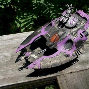 ELDAR WAVE SERPENT WITH STAR CANNONS by Wraithlord40k