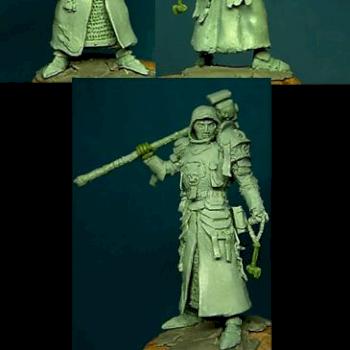 Warrior Priest (32 mm) by Chasm Keeper