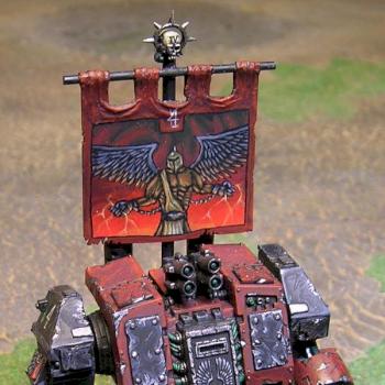 Fleshtearers Furioso dreadnought by Mortarion