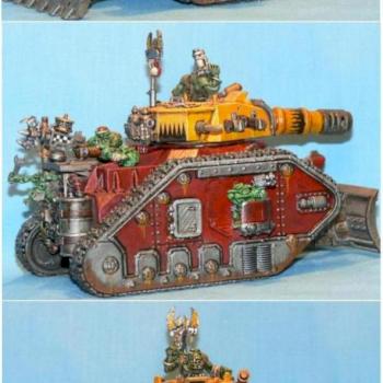 Bad Moon Ork Looted Tank by Nugget