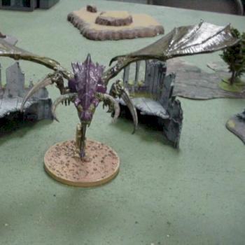WINGED HIVE TYRANT WITH SCYTHING TALONS by Wraithlord40k