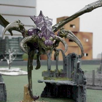 WINGED HIVE TYRANT WITH SCYTHING TALONS by Wraithlord40k