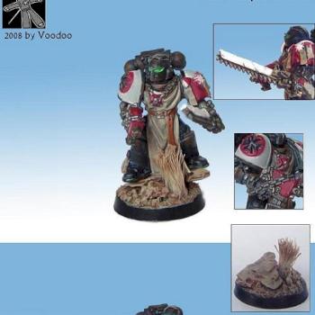 Black Templar Initiate by The Voodoo