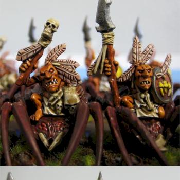 Forest Goblin Spider Riders by Monoceros
