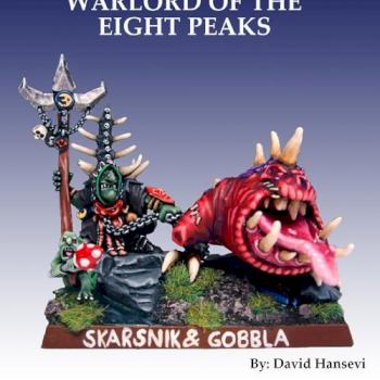 ORCS & GOBLINS - Skarsnik Warlord Of The Eight Peaks by lev trotskij