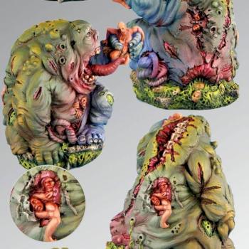 28mm scale  Big Fat Uncle - Monster from Scibor Monstrous Miniatures by Scibor