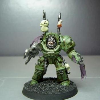 Nurgle Chaos Terminator by Little Eagle
