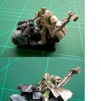 White Scars Commander WIP by Vitruvian Ape