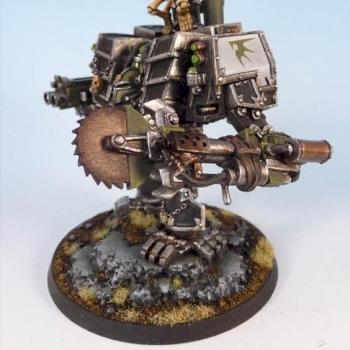 Chaos Dreadnought Close-Combat arm detail by Countersunk81