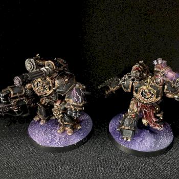 Black Legion Chaos obliterators by Soyg