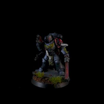 Black Templars Sword Brother in Gravis Armour by George1