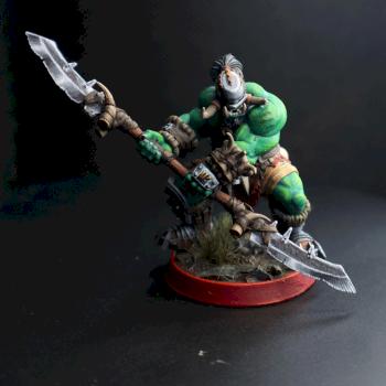 Orc with gleve by Painted_Troll