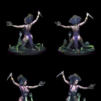 ALARA, THE SORCERESS by Zik