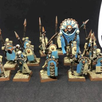 SKELETON  TOMB KINGS KHEMRI WARHAMMER by juanlurockerman