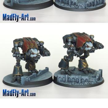 Warhound Scout Titans by MadFlyArtStudio