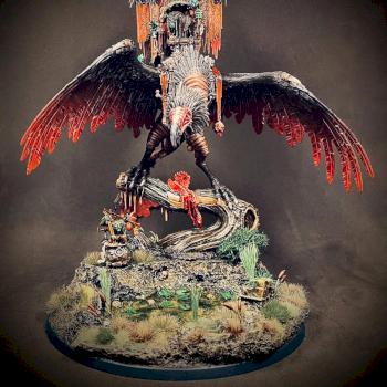 Gobsprakk: The Mouth of Mork (on custom swamp base) by Nighbreeze