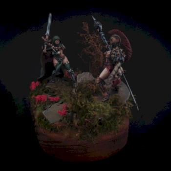 Kingdom death duel by Nagrakali_love_songs