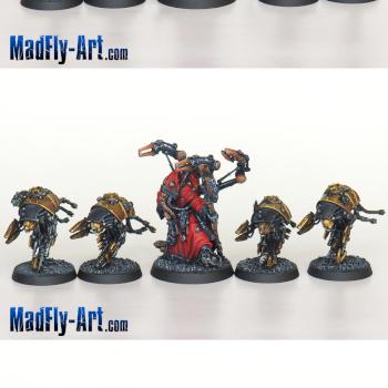 Mechanicum Magos Macrotek Enginseer & Servo-automata by MadFlyArtStudio