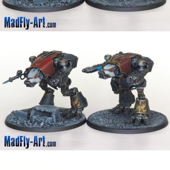 Warhound Scout Titans by MadFlyArtStudio