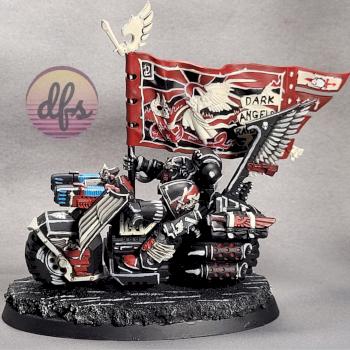 Ravenwing Standard Bearer by mr nobody116