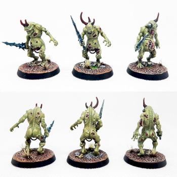 Plaguebearers of Nurgle by fantasy-miniatures