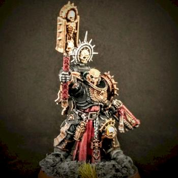 Space Marines Chaplain by CriticalStatePatient