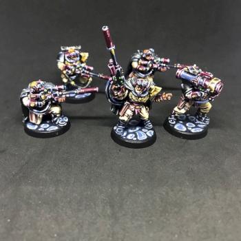 LAND SCOUTS EXPLORADORES SPACE MARINES by juanlurockerman