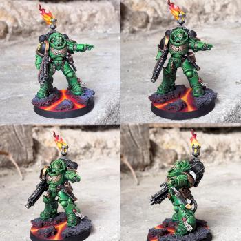 Heavy Intercessor Salamander Primaris by CerberusXt