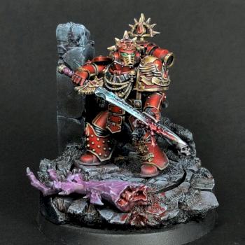 Chapter Master Raldoron, First Captain of the Blood Angels by holajaxtw