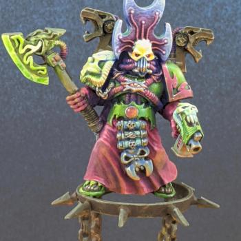 Tzeentchian Chaos Sorcerer by Orgeston