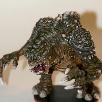 Star Wars Imperial Assault Rancor by disturbing_presence