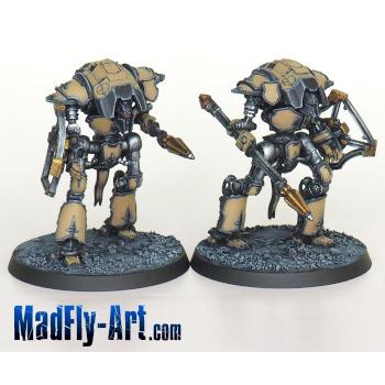Imperial Cerastus Knights by MadFlyArtStudio
