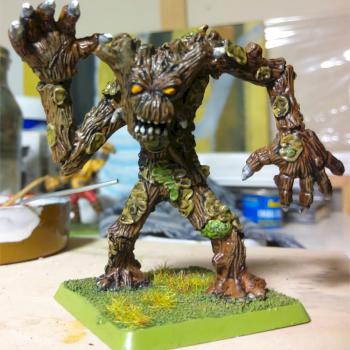 Tree-Man (Harlequin?) by The Incredible Microbe