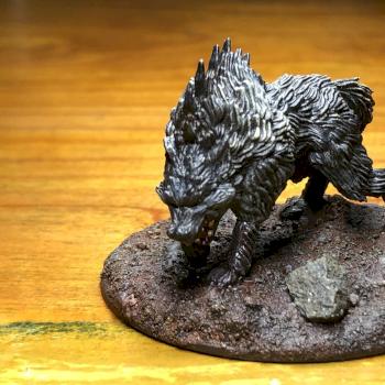 Nolzur's MM Dire Wolf by mbdenv