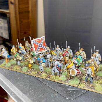 ACW Confederate Infantry by 03mark87