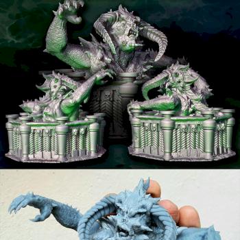 DDF Models - the Black Komurhan & the Well of the Ancients by Scylla Models