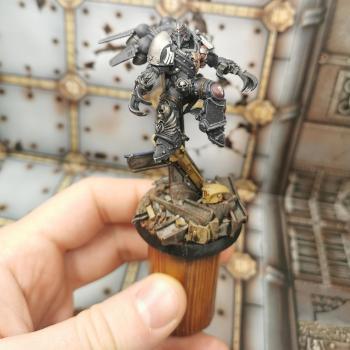 Raven Guard Chapter Master Shrike by Darkblacky