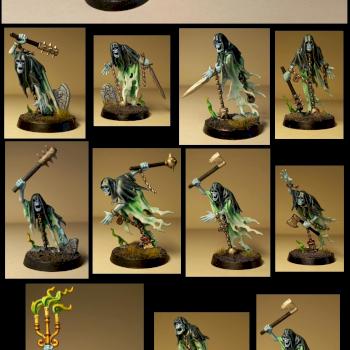 Nighthaunt Chainrasp Hordes by jujubi
