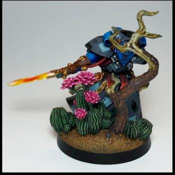 Primaris Librarian in Phobos Armour by birdsareback