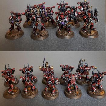 Word Bearers Space Marines by Arkhan IceSkull