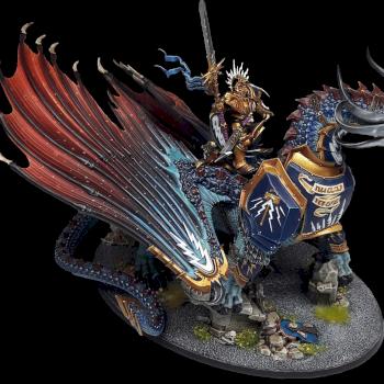 Lord Celestant on Stardrake by UncleScorp